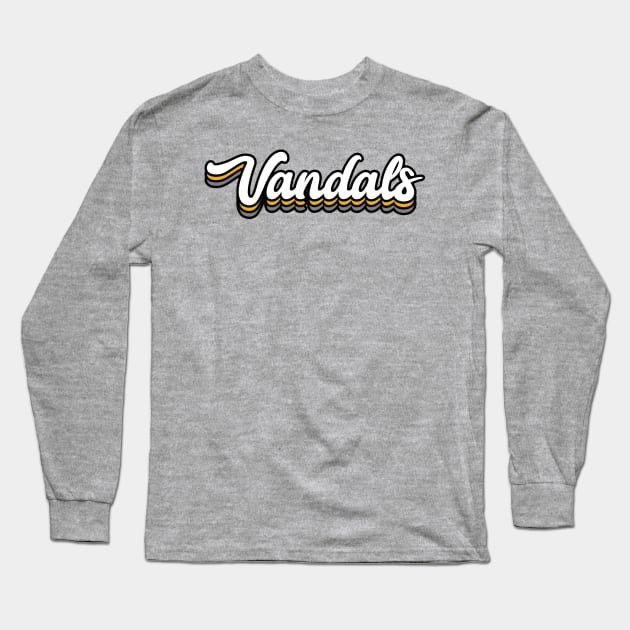 Vandals - University of Idaho Long Sleeve T-Shirt by Josh Wuflestad
